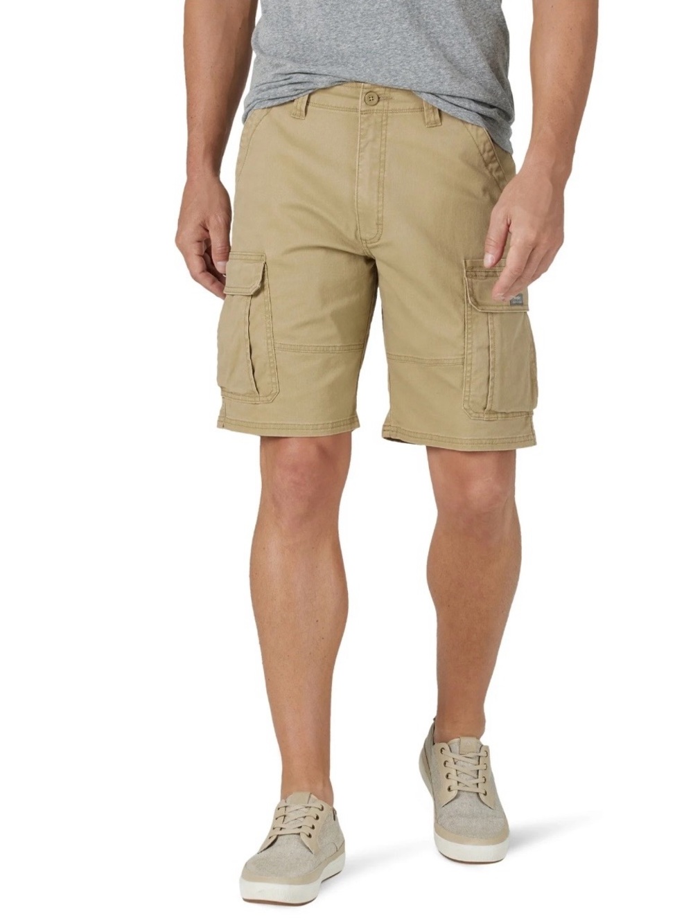 Wrangler Men's and Big Men's Stretch Cargo Shorts